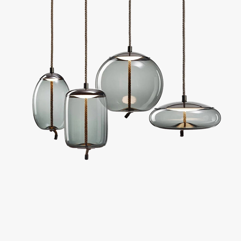 Energy Efficient LED Nordic Glass Pendant Light